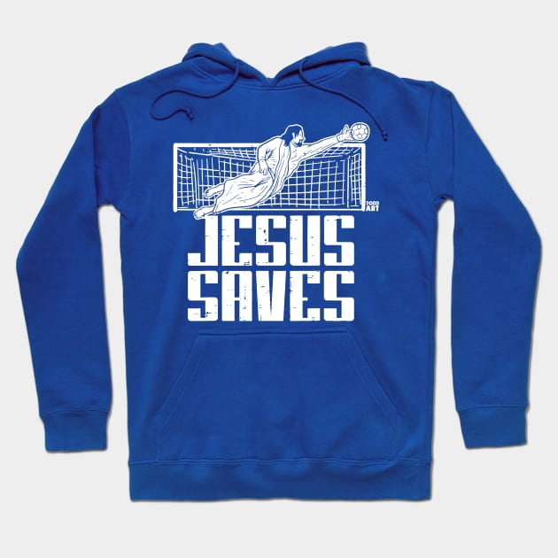 JESUS SAVES Hoodie by toddgoldmanart